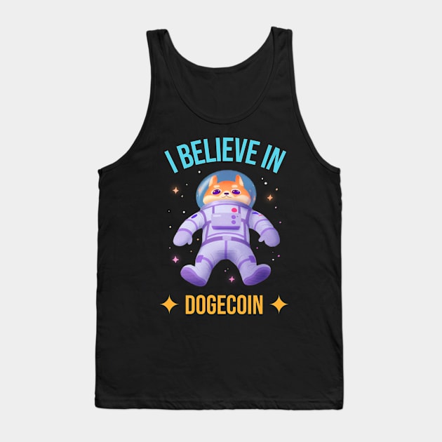 Dogecoin Tank Top by Screamingcat